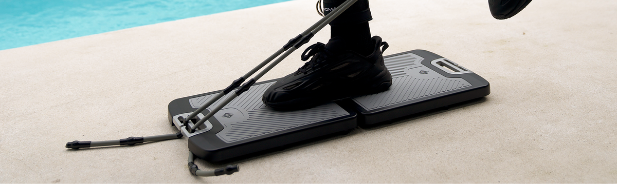 EVO resistance bands showing their repeatable notch positions
